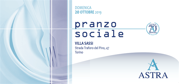 Pranzo Sociale 2019 Cooperativa Astra